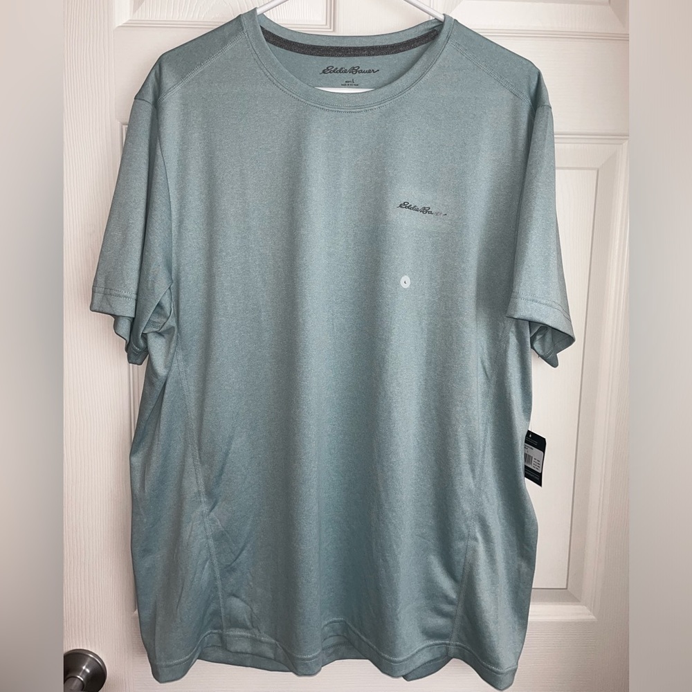 NWT Eddie Bauer Men’s FreeDry Short-Sleeve Crew